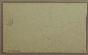 Dessin, près de San Miguel, Équateur ; au verso : Croquis de montagne inachevé, 2 juin 1857 - Frederic Edwin Church