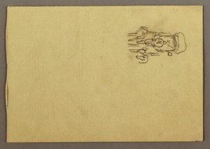 Dessin, entraîneur de scène, peut-être 1868-69 - Frederic Edwin Church