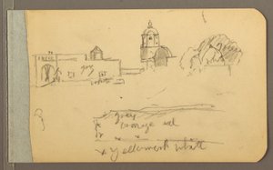 Dessin, clocher, dôme d