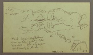 Dessin, étude du versant d