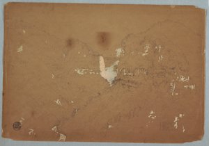 Dessin, chutes de Tequendama près de Bogota, Colombie, 1853