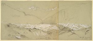 Dessin, Glacier d