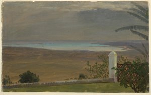 Dessin, Vue de la mer, 1865 - Frederic Edwin Church