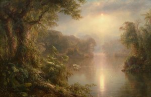El Rio de Luz (Le fleuve de lumière) - Frederic Edwin Church