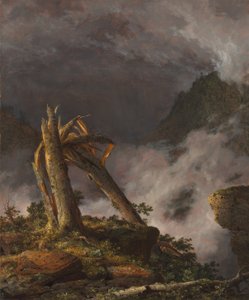 Frederic Edwin Church / Tempête dans les montagnes, 1847. - Frederic Edwin Church