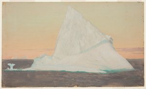 Iceberg et fleur de glace - Frederic Edwin Church