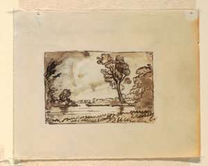 Paysage imaginaire avec - Frederic Edwin Church