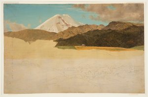 Mont Chimborazo et Guaranda, Équateur - Frederic Edwin Church
