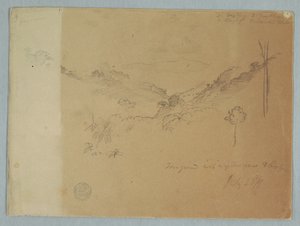 Paysage de montagne près de Jorje, Équateur