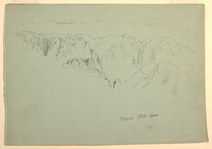Montagne, Wady el-Arabah, 23 février 1868 - Frederic Edwin Church