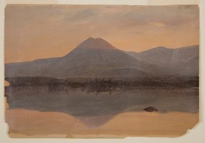 Mont Katahdin depuis le lac Katahdin