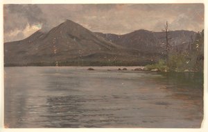Mont Katahdin, depuis le Lac Katahdin