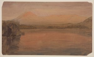 Monts Katahdin et Turner depuis le lac Katahdin