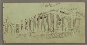 Parthénon illuminé la nuit, Athènes, Grèce - Frederic Edwin Church
