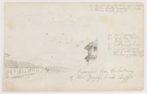 Popayan, Colombie ; Verso : Paysage de montagne, Colombie