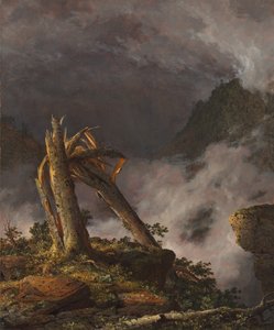Tempête dans les montagnes