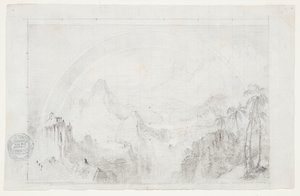 Étude pour "Saison des pluies sous les tropiques" - Frederic Edwin Church