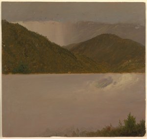 Deux Études de Nuages et de Sommets de Montagnes, Jamaïque - Frederic Edwin Church