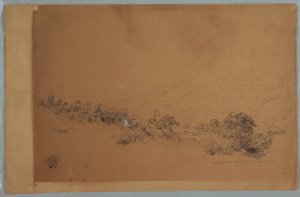 Vallée avec la scierie McAllisters, Colombie - Frederic Edwin Church