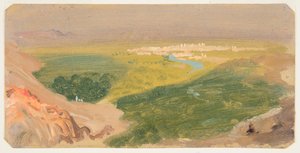 Vue vers Damas, Syrie