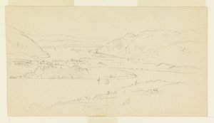 Vue de West Point depuis Castle Rock - Frederic Edwin Church