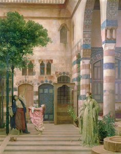 Vieux Damas, quartier juif ou cueillette de citrons - Frederic Leighton