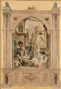 Préparation pour une fête, Florence - Frederic Leighton