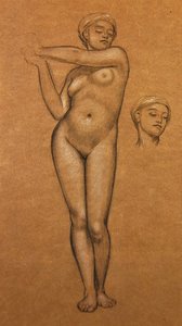 Étude pour une fille espagnole