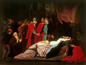 La Réconciliation des Montaigus et des Capulets sur les corps morts de Roméo et Juliette