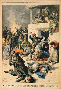 Événements de Crète, de "Le Petit Journal", 26 juillet 1896 - Frederic Lix