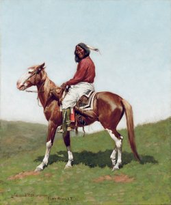Brave Comanche, Fort Reno, Territoire Indien