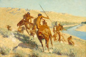 Épisode du fusil à buffle (La Visite du fusil à buffle : Un épisode de buffle) 1909