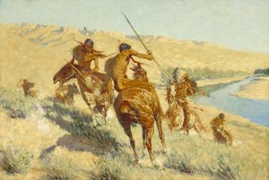 Épisode du pistolet à bison - Frederic Remington