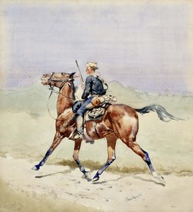La garde avancée - Frederic Remington