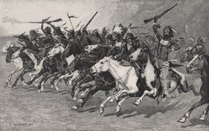 La Charge sur le Poteau-Soleil