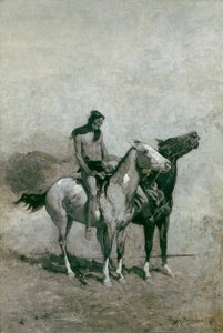 Le Mangeur de Feu a Jeté sa Victime sur son Poney, vers 1900