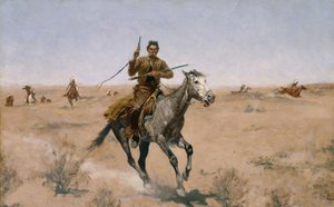 Le vol - Frederic Remington
