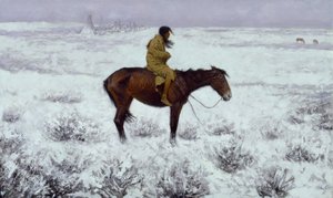 Le garçon de troupeau - Frederic Remington