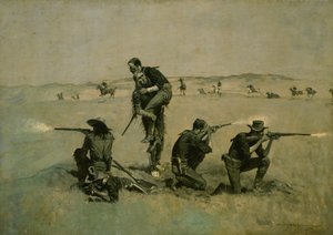 Le dernier combat - Frederic Remington