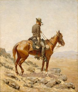 Le guet - Frederic Remington