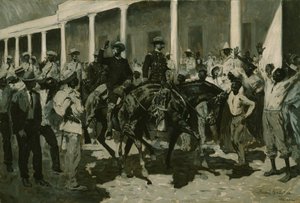 Le retour de Gomez à La Havane - Frederic Remington
