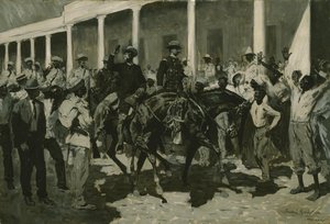 Le retour de Gomez à La Havane - Frederic Remington