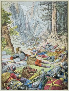 Roland est mort à la bataille de Roncevaux