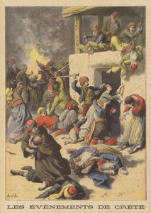 Troubles en Crète - Frederic Theodore Lix