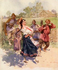Une danse en Petite Russie - Frederic de Haenen