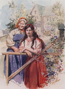 Dans les environs de Moscou, en attendant le facteur - Frederic de Haenen