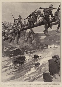 Sur la route de Middleburg, comment les gardes ont traversé un ruisseau - Frederic de Haenen