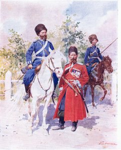 Soldats russes vers 1900