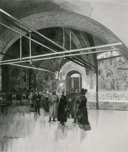 La petite Palata dorée, ou salle de la Tsarine, au Kremlin - Frederic de Haenen