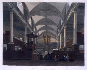 Intérieur de Christ Church, de 
